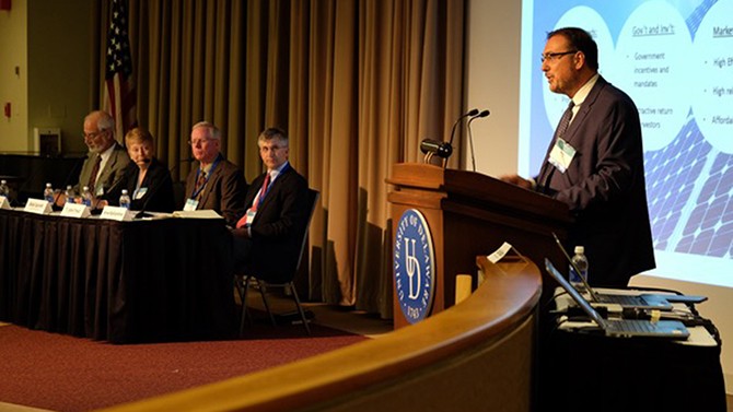 panel and speaker